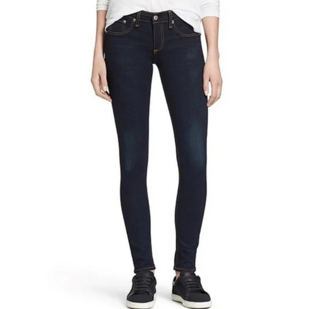 Rag and Bone Skinny Jeans in Soft Harrow - 10 inch skinny